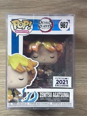 Funko Pop! Animation Zenitsu Agatsuma #987 (2021 Funimation exclusive)